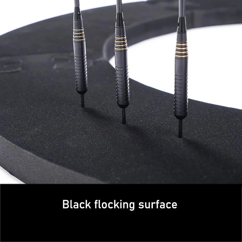Schwarzer Dartboard Surround für Dartboard Universal Wandschutz Spleißen Dartboard Surround Ring Dart Zubehör