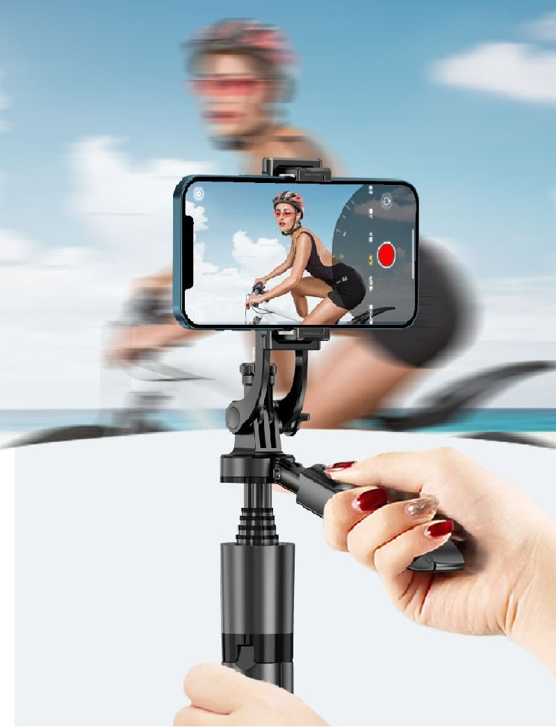 360 Auto Face Tracking Gimbal AI Smart Gimbal Face Tracking Automatischer Telefonhalter für Smartphone-Video-Vlog-Live-Stabilisator-Stativ