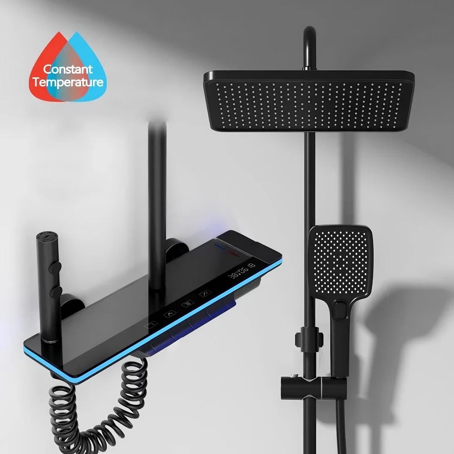 🚿 Atmosphere Light Piano Keys Duschsystem – Luxus trifft Innovation