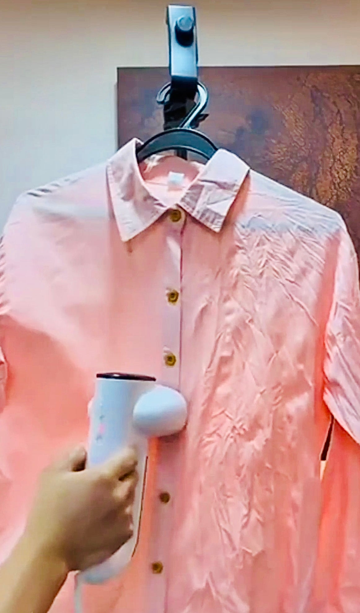 Handheld Dampfglätter - Tragbarer Kleiderdämpfer für Reise & Zuhause